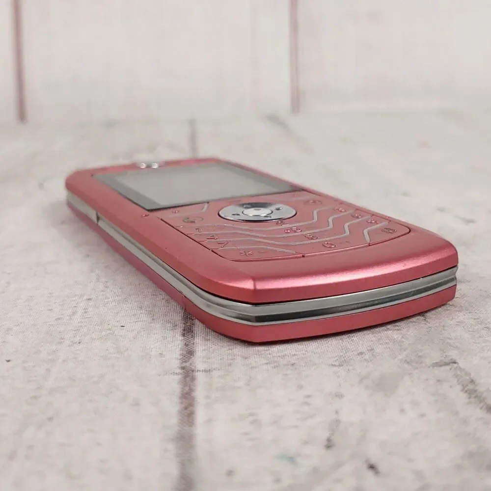 Motorola SLVR L6 UNLOCKED Pink - Cell Phone - TESTED WORKING - Y2K No Battery